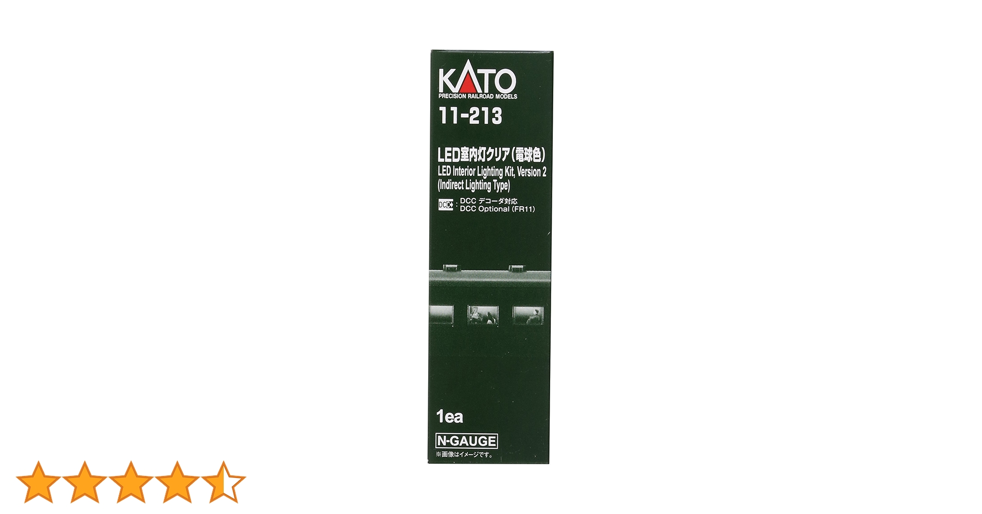 Amazon | カトー(KATO) Nゲージ LED室内灯クリア 電球色 11-213